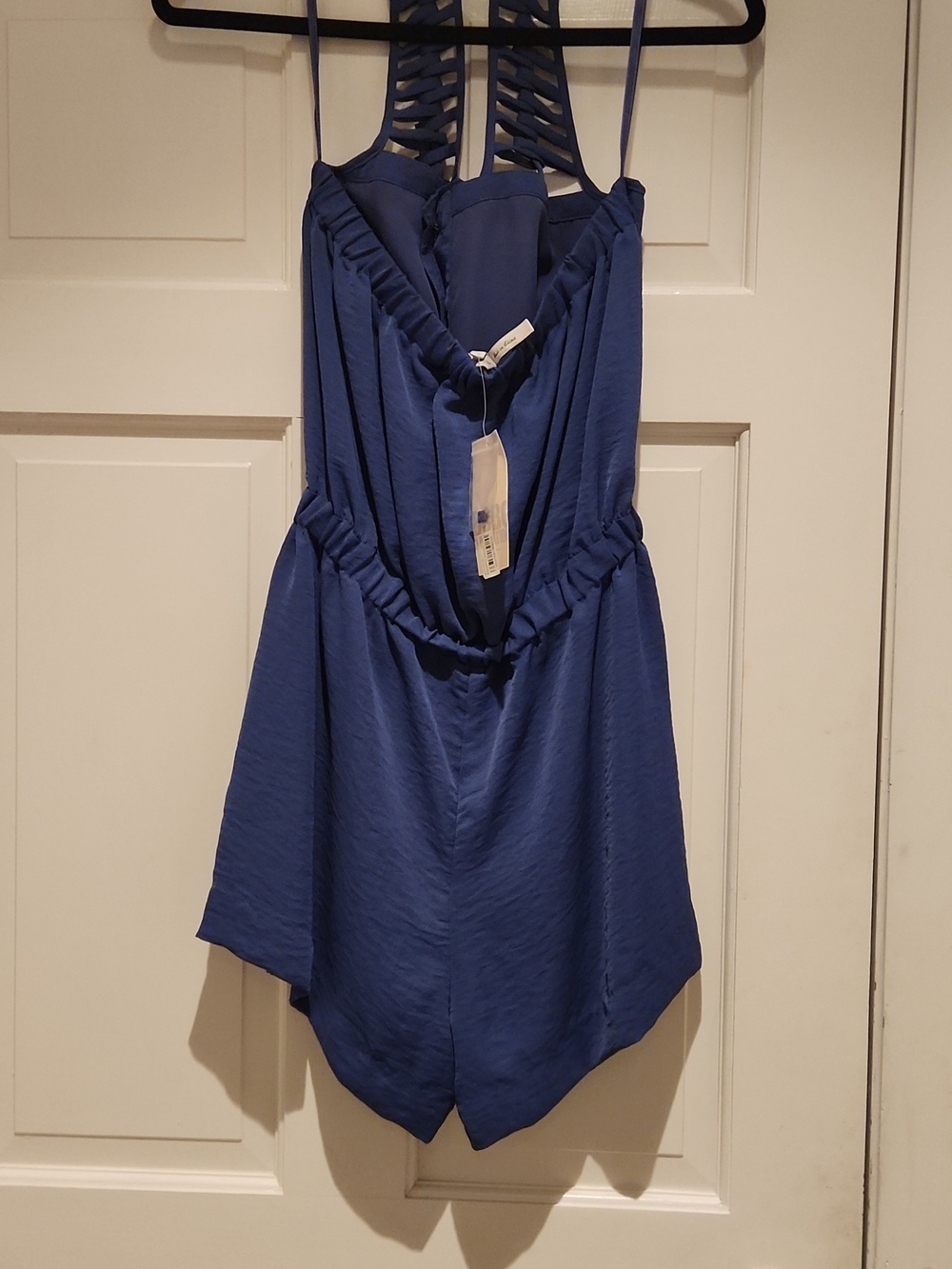 NWT BCBGeneration Indigo Halter Romper Women's M - Picture 6 of 8